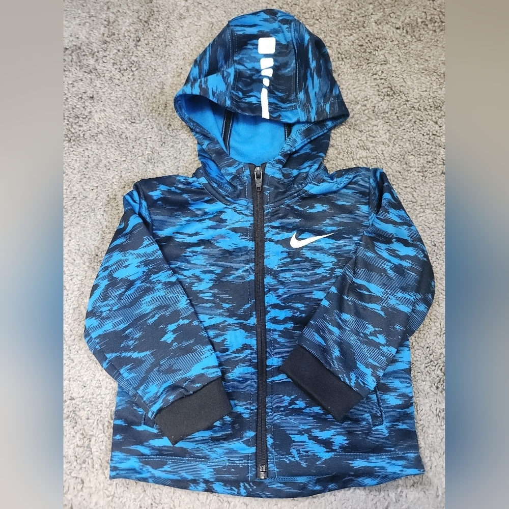 Nike toddler size 18 month dri fit zipped sweatshirt. Lightly worn